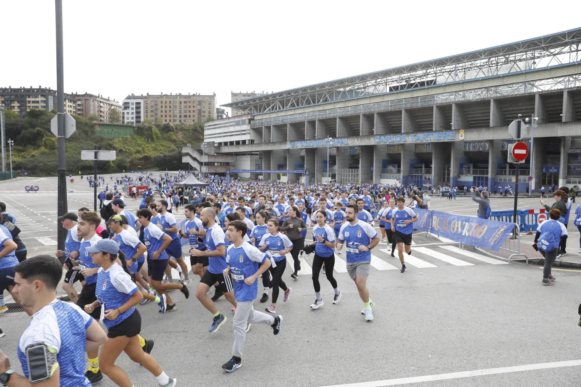 EN IMÁGENES: Así ha sido la carrera por el centenario del Real Oviedo