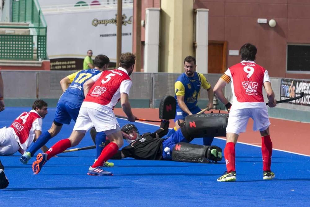 Partido de hockey entre Taburiente y Terrassa