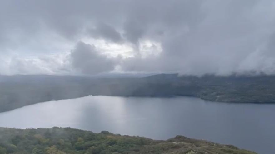 VÍDEO | La bonita estampa del Lago de Sanabria en pleno otoño