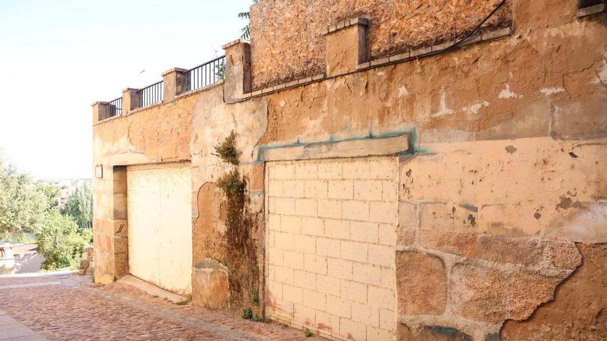 Una calle del casco antiguo de Zamora.