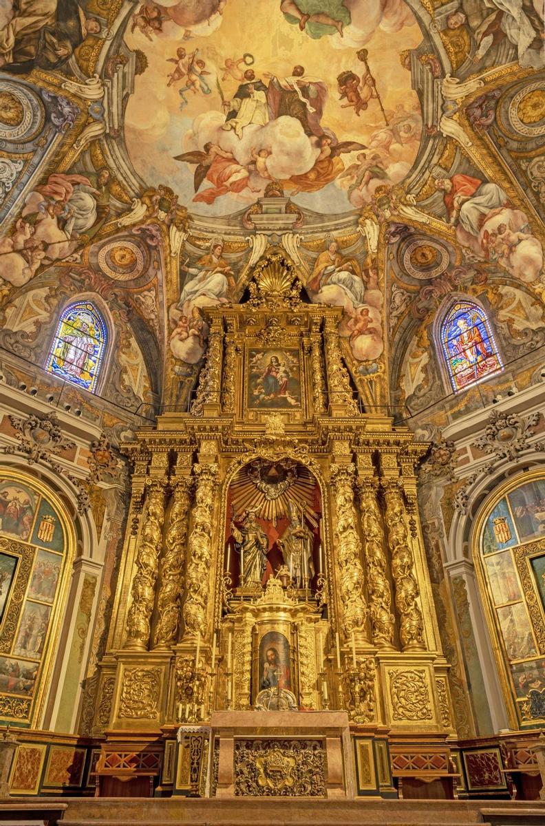 Valencia imprescindible - San nicolas detalle altar