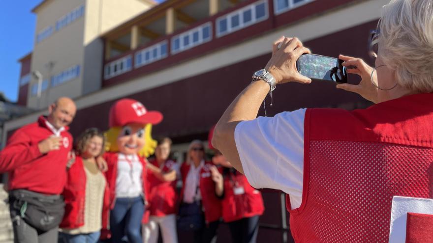 Encuentro de 200 voluntarios de Cruz Roja en Langreo