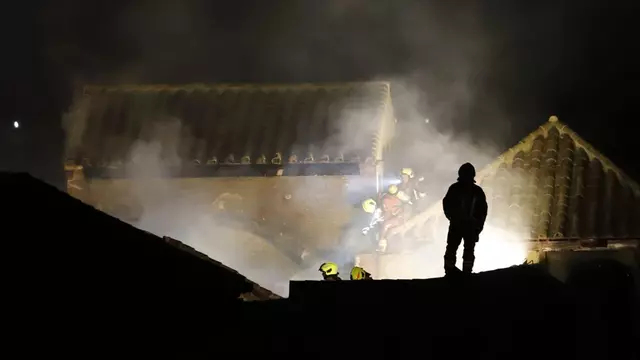 Extinguido el incendio de la Mezquita-Catedral de Córdoba