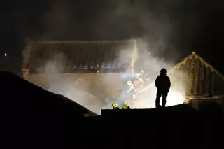 Extinguido el incendio de la Mezquita-Catedral de Córdoba