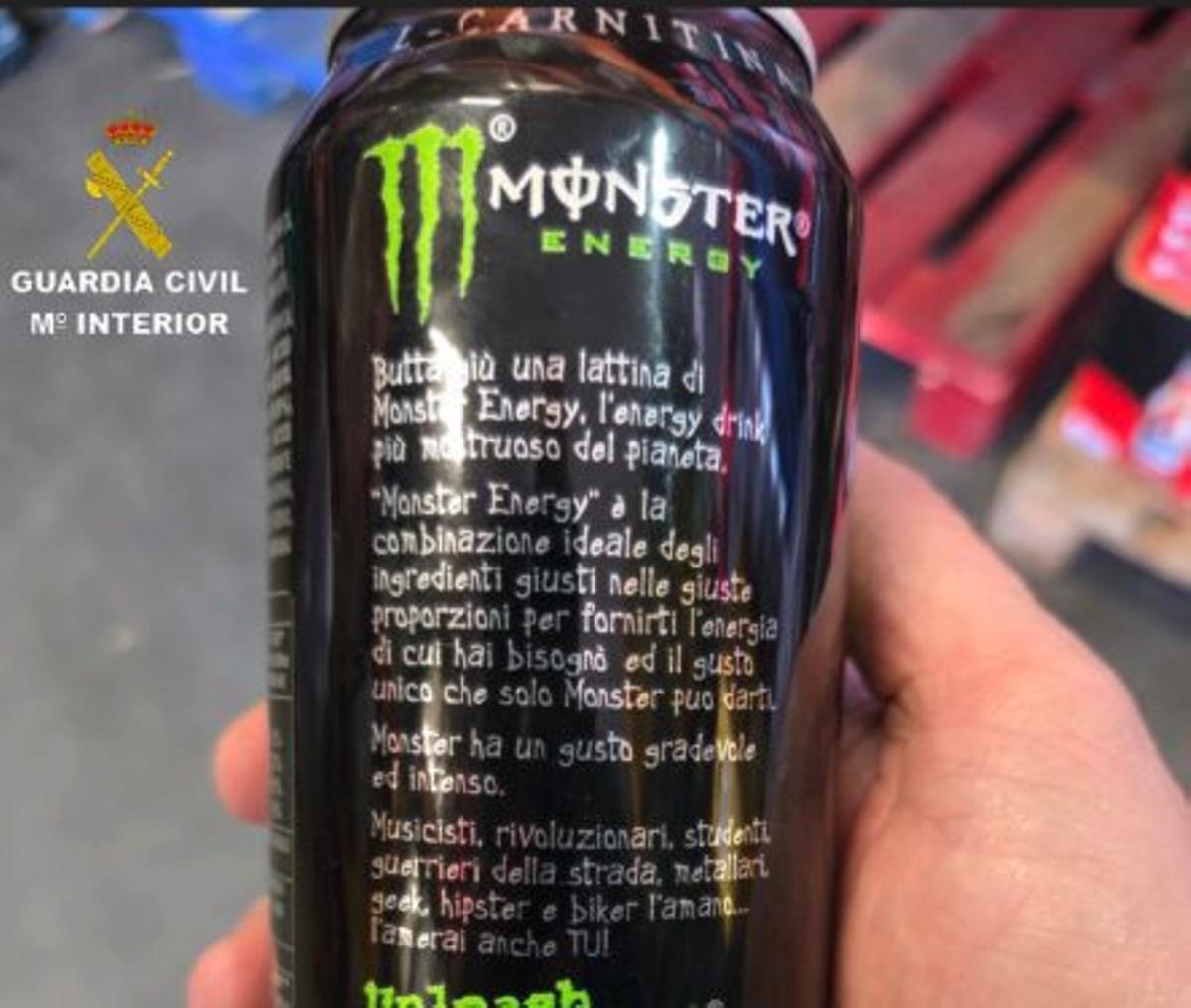 Refrescos intervenidos. | GUARDIA CIVIL