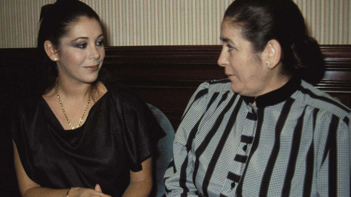Isabel Pantoja y su madre, Ana María Martín Villegas