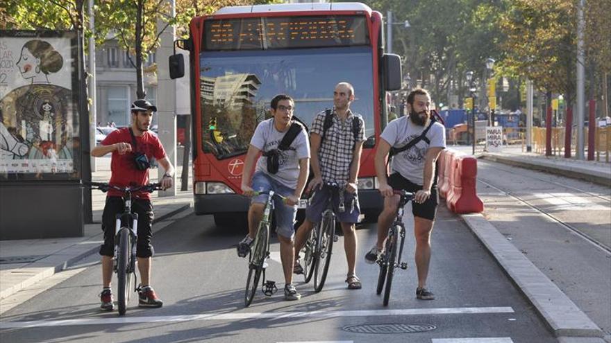 Solo el 2,8% de los desplazamientos se hacen en bici