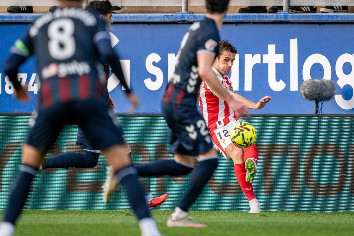 Eibar - Sporting, en imágenes
