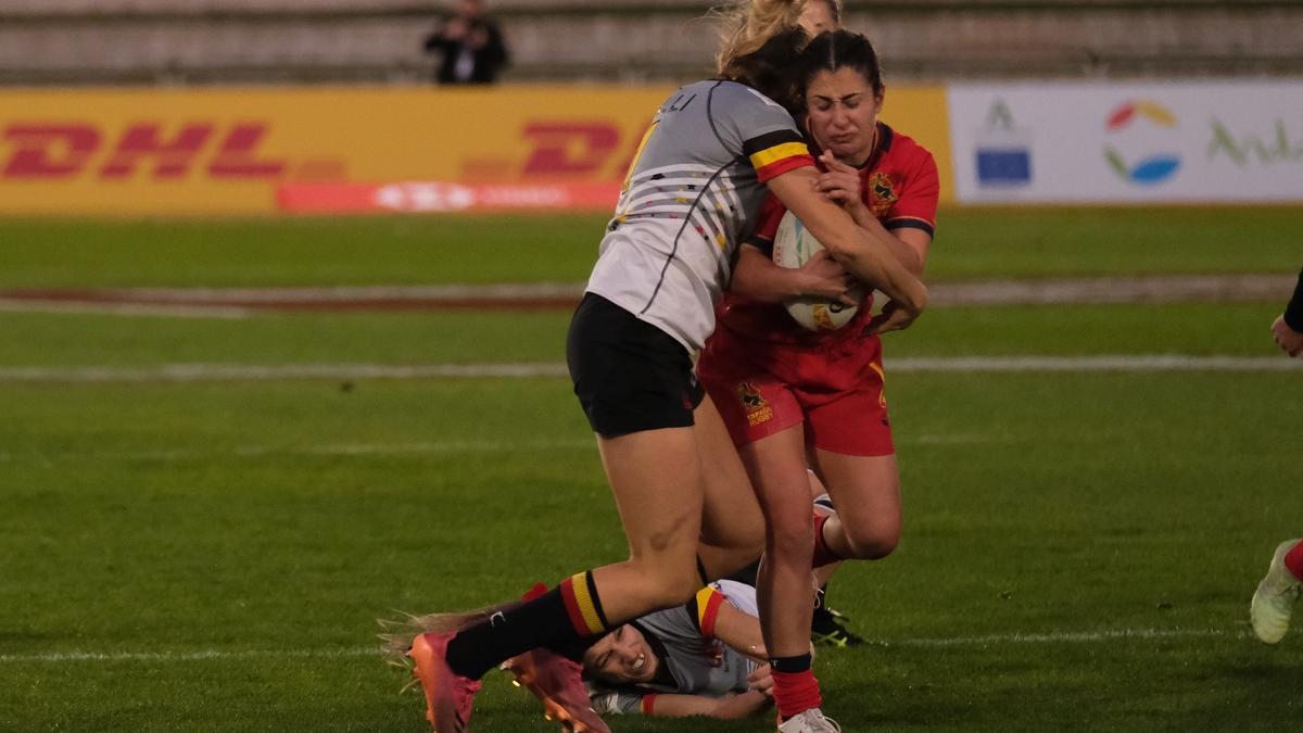 Las imágenes de las Series Mundiales HSBC de rugby 7 en Málaga