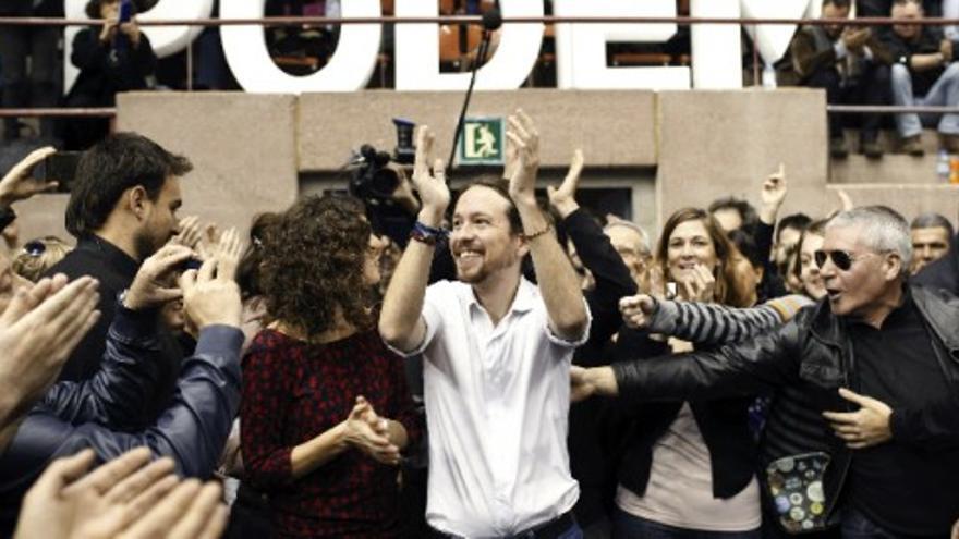 Los cantidatos de Pablo Iglesias ganan en las ciudades