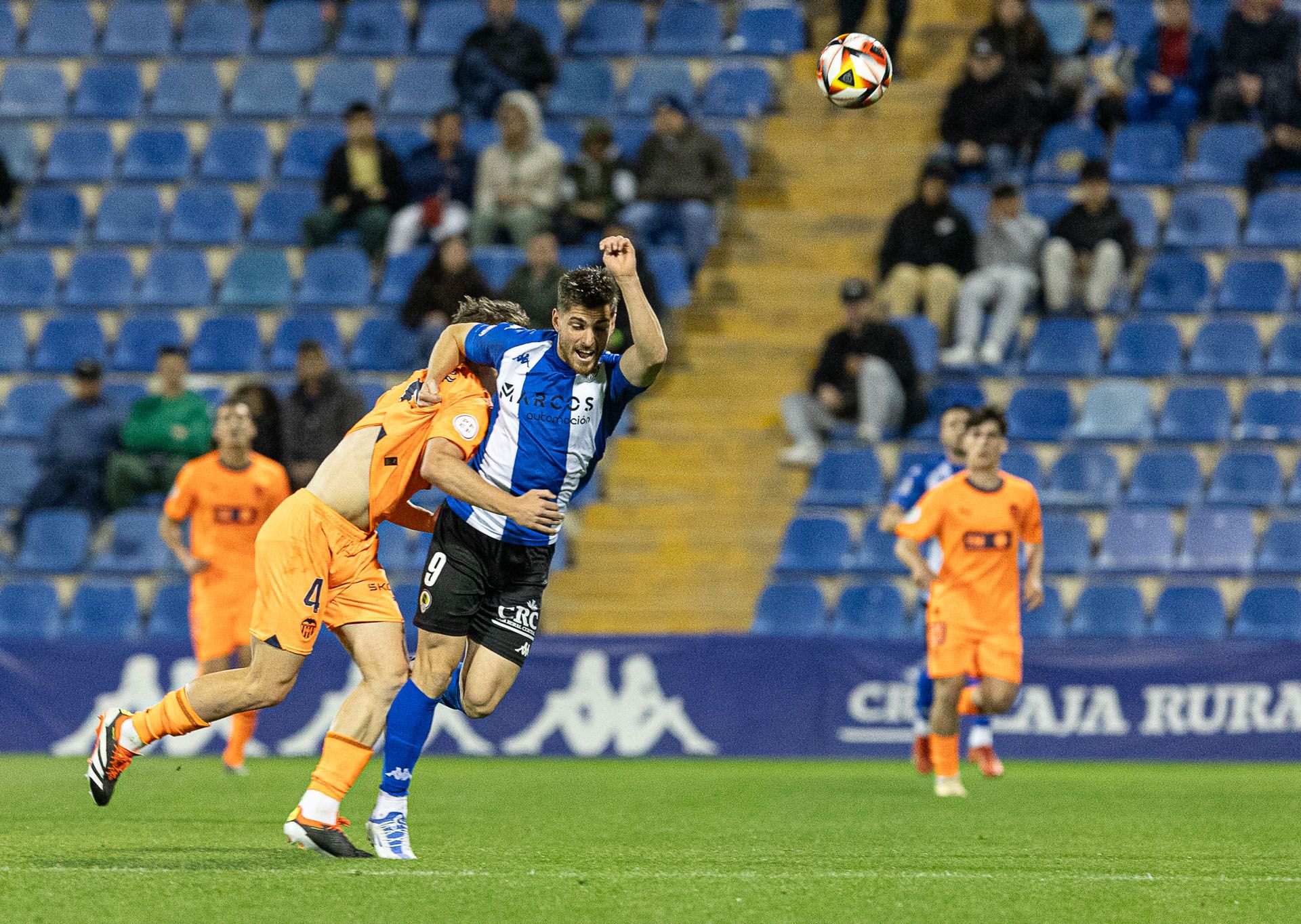 El Hércules no consigue la victoria frente al Valencia Mestalla