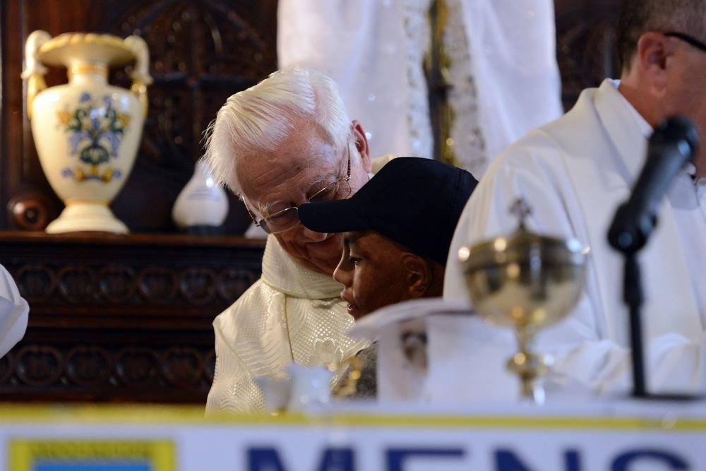 Homenaje al Padre Ángel en La Rebollada