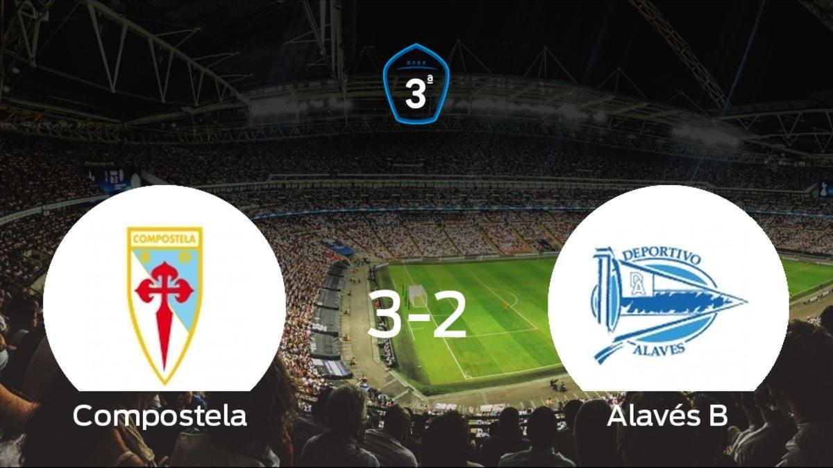 El Compostela se queda fuera de los playoff a pesar de haber ganado al Alavés B (3-2)