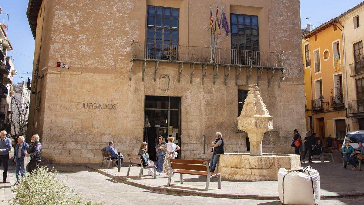 La sede judicial de Xàtiva, en una imagen de este martes.
