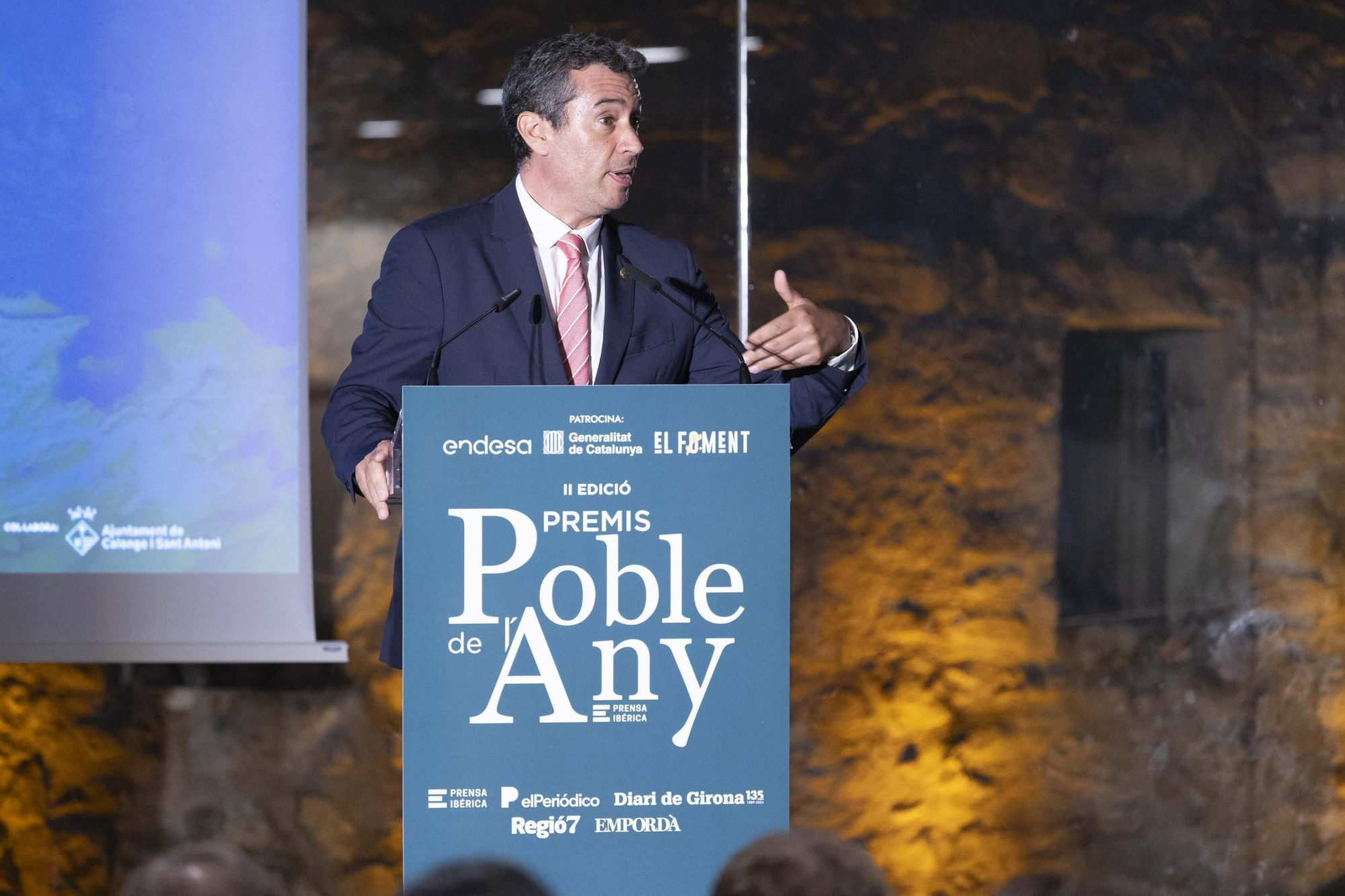 Les imatges dels Premis Poble de l’Any 2024 al Castell de Calonge