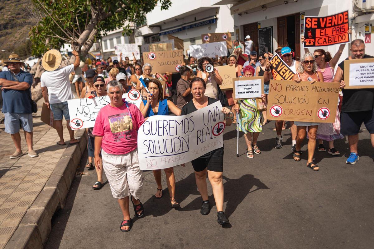 Los vecinos de El Pris se manifiestan