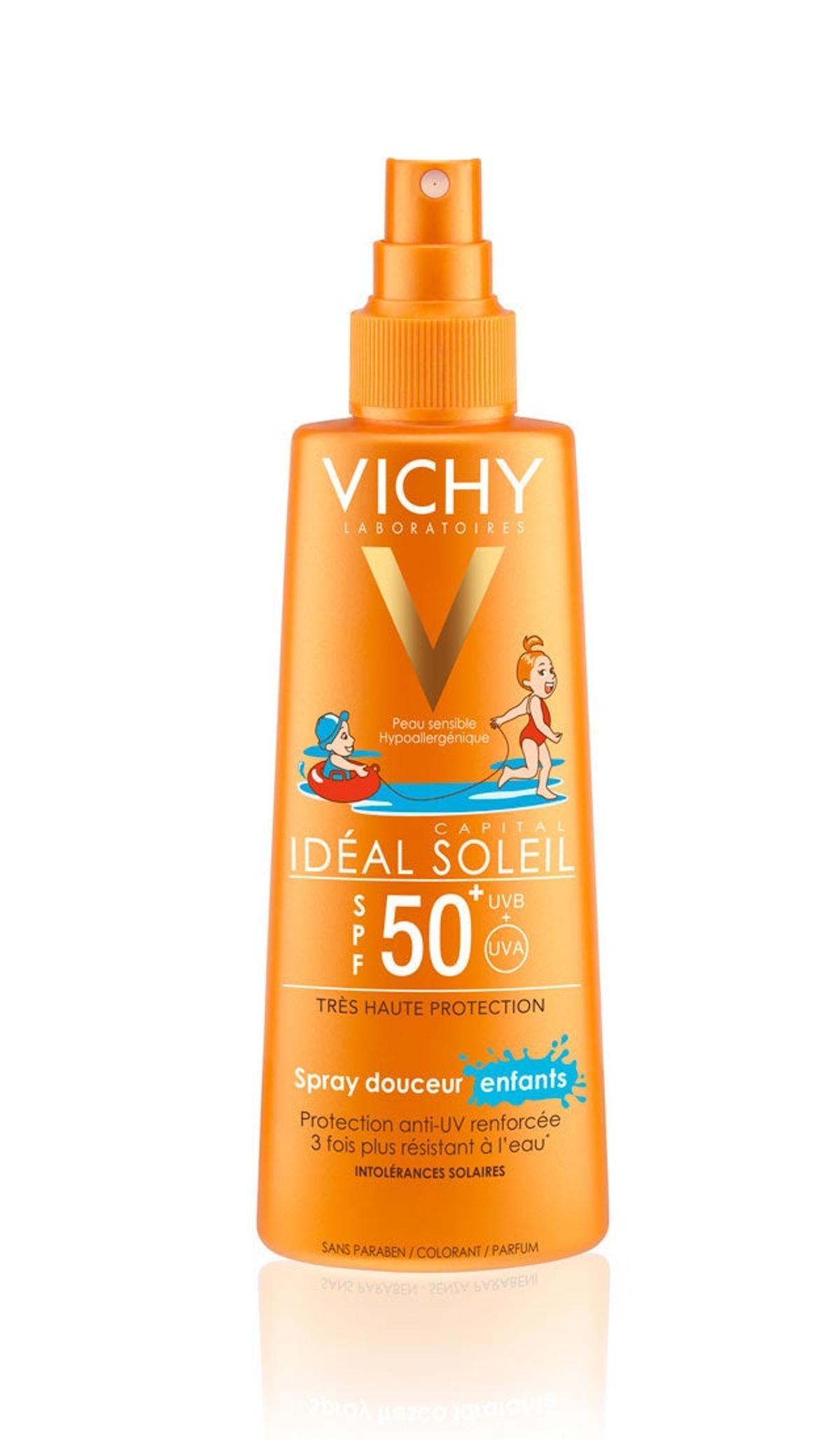 Spray infantil protector de Vichy. Spray infantil protector de Vichy.