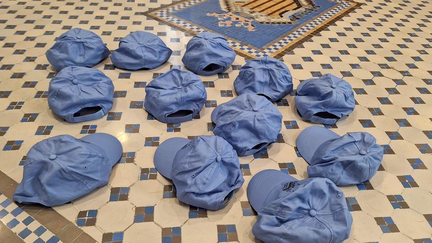Resuelto el misterio de las gorras azules sobre el mosaico de Nolla en Meliana
