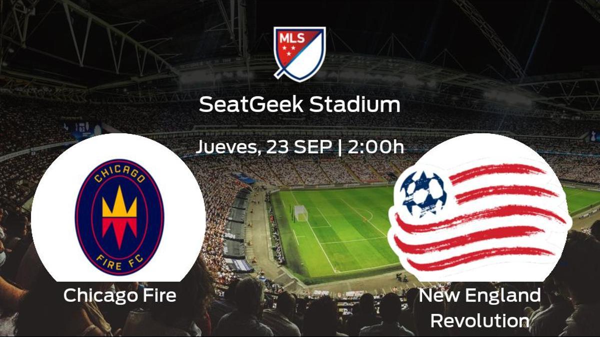 Previa del encuentro: el New England Revolution defiende su liderato ante el Chicago Fire