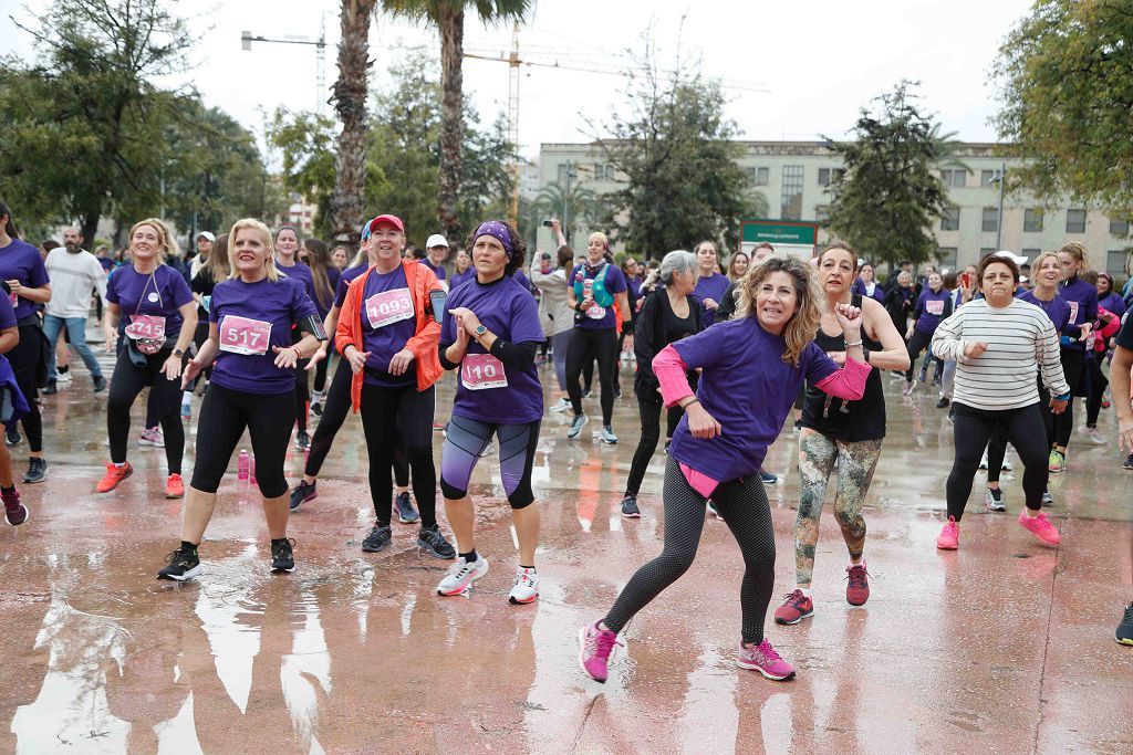 Carrera de la Mujer Murcia 2022: las participantes posan en el photocall