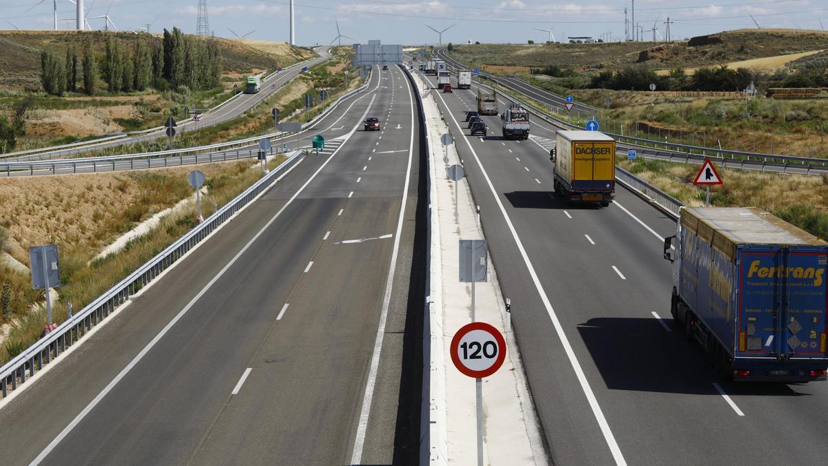 Archivo de las obras en la autovía A68 en Mallen
