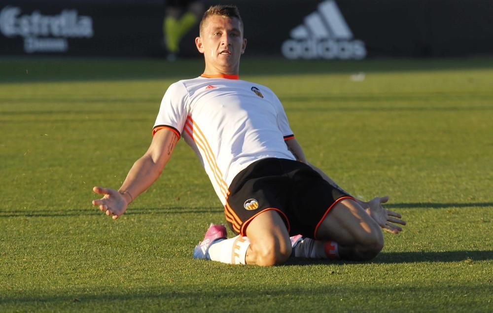 Valencia Mestalla - Llagostera, en imágenes