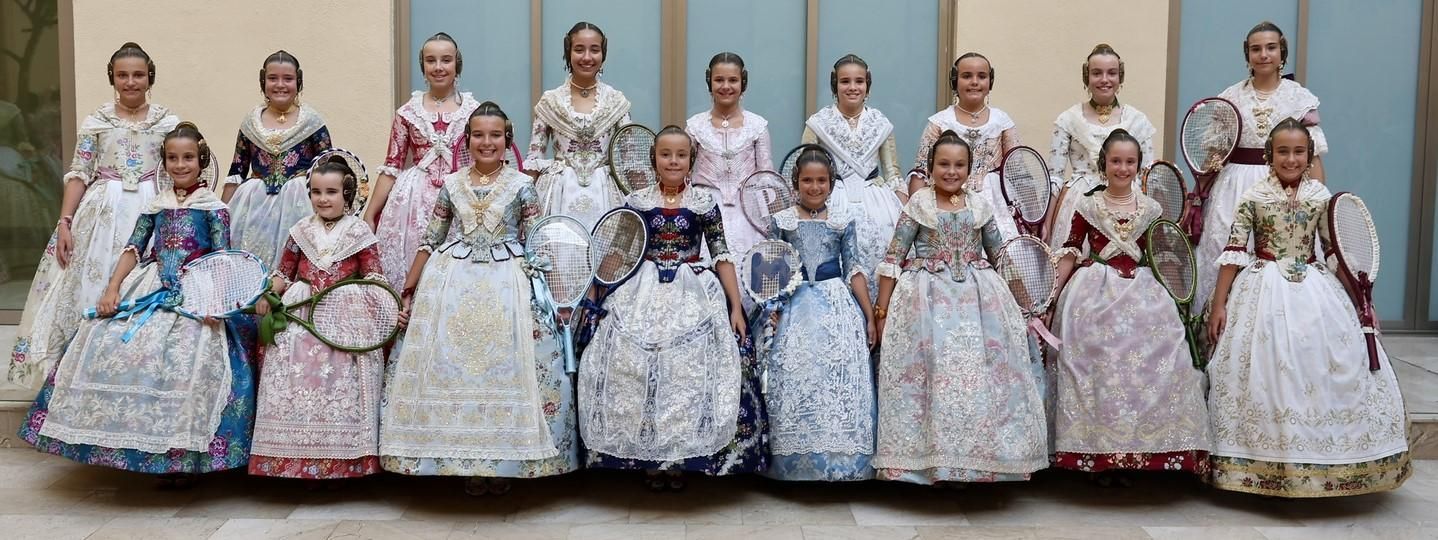 La Batalla de Flores de las candidatas a Fallera Mayor Infantil de València 2026