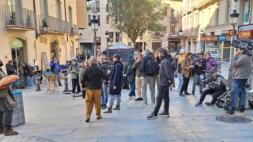 Manresa es transforma en París pel rodatge d&#039;un anunci de Toyota amb Nikola Karabatic