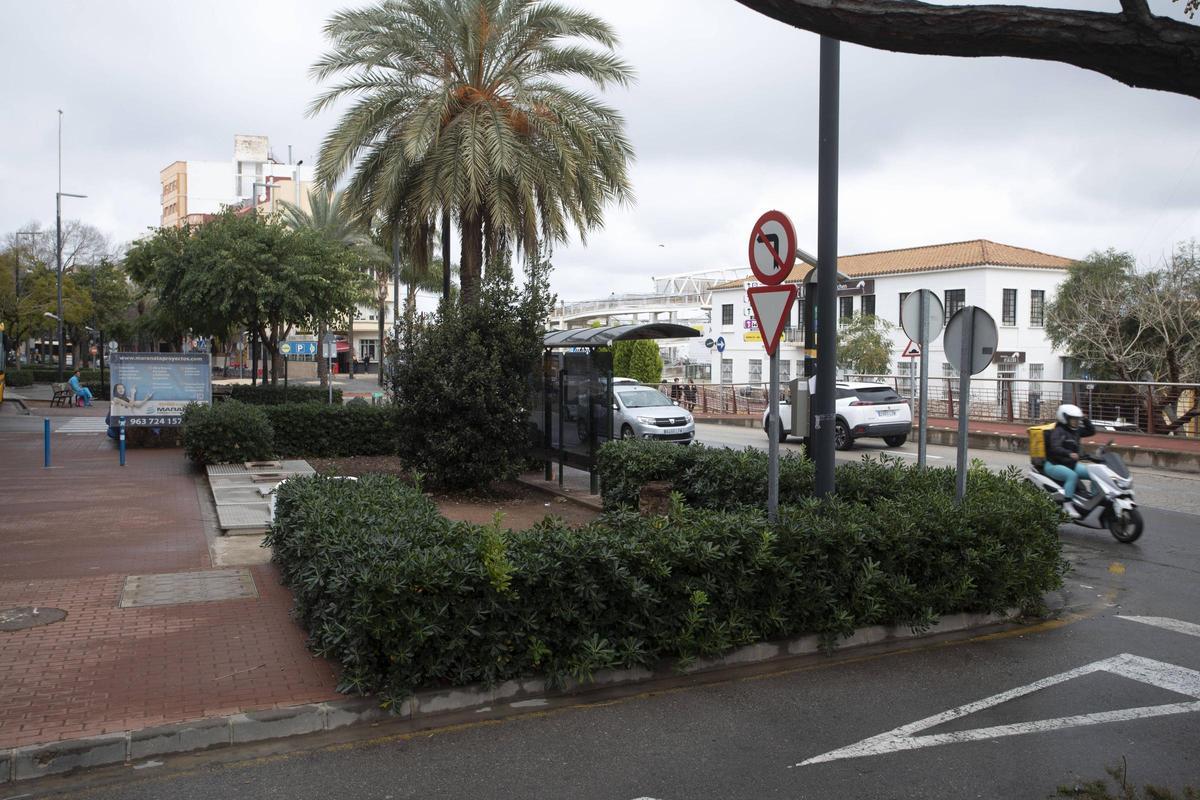 Emplazamiento de la anhelada parada intermodal.