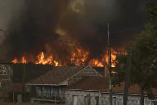 Los incendios de Galicia avanzan sin control