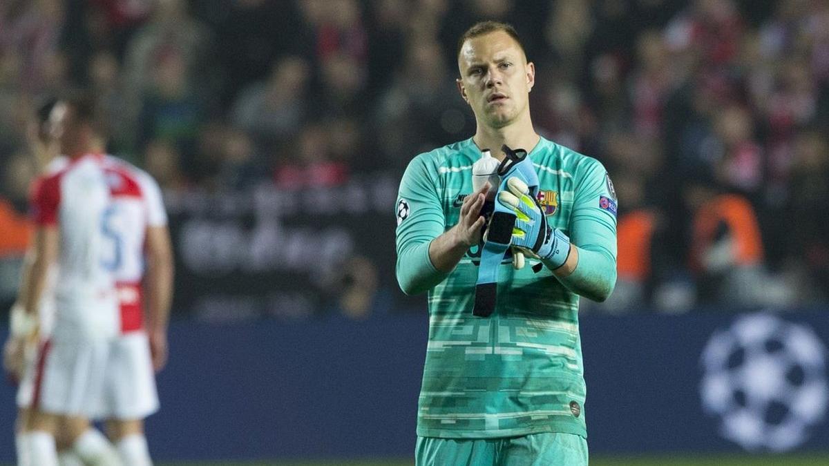 Ter Stegen ya expresó su malestar nada más terminar el partido