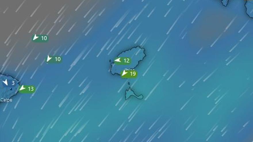 Sigue aquí en directo las tormentas en Ibiza