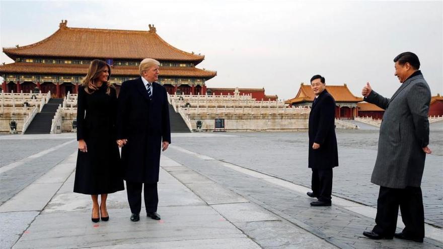 Trump llega a China con poco que ofrecerTrump llega a China con poco que ofrecer