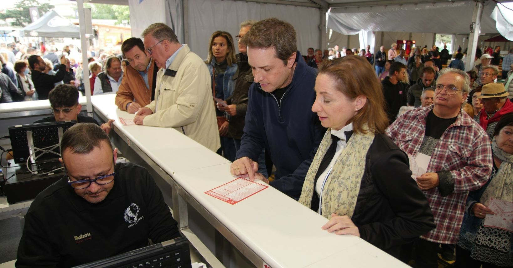 Así fue la inauguración de la LIX Festa do Marisco de O Grove