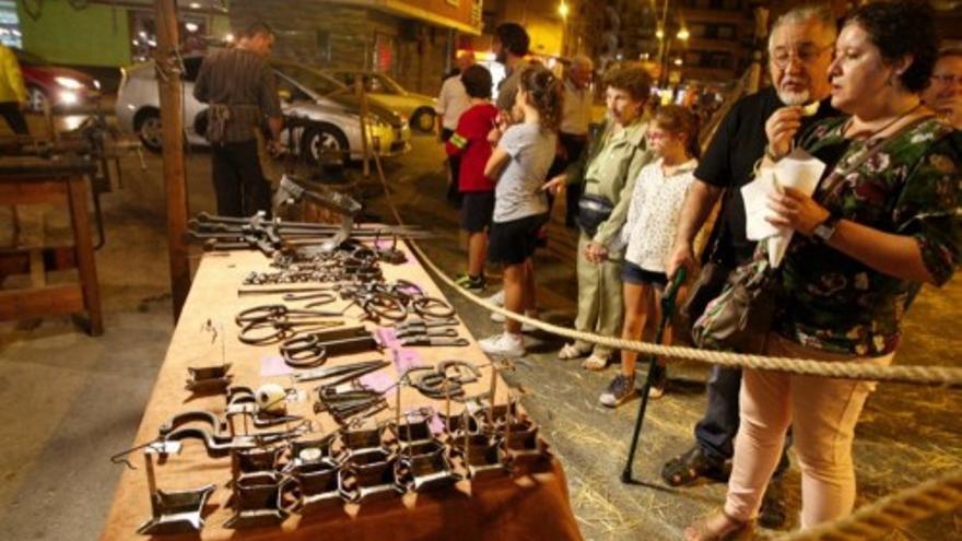 Mercado medieval en Santa María de Gracia