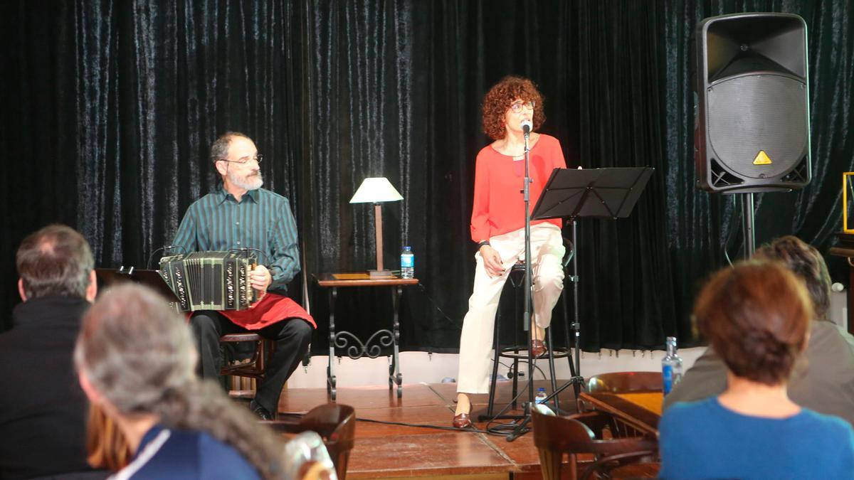 Un concierto anterior en el Casino de Lalín.