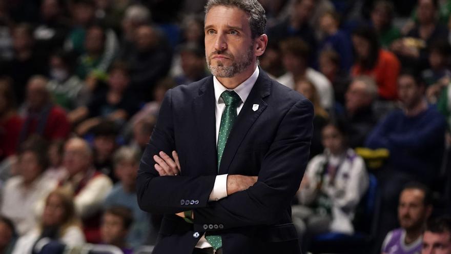 Ibon Navarro, entrenador del Unicaja.