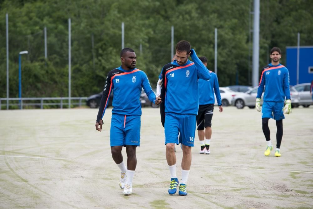 Entrenamiento del Real Oviedo