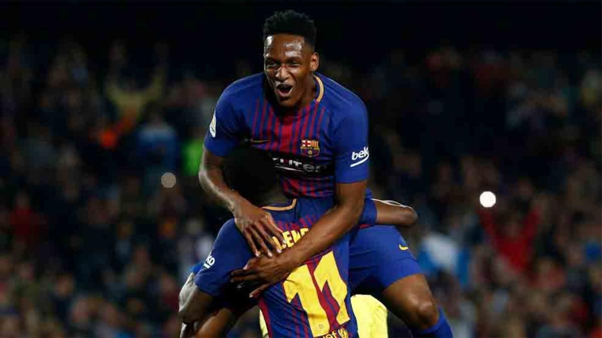 Yerry Mina deja el Barcelona