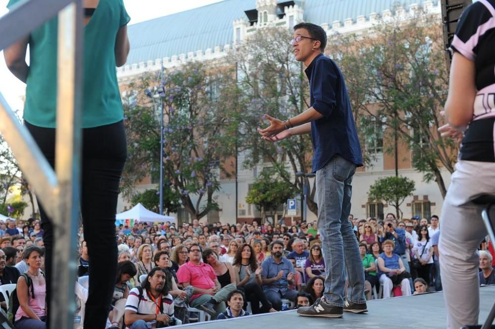 Mitin de Íñigo Errejón en Murcia