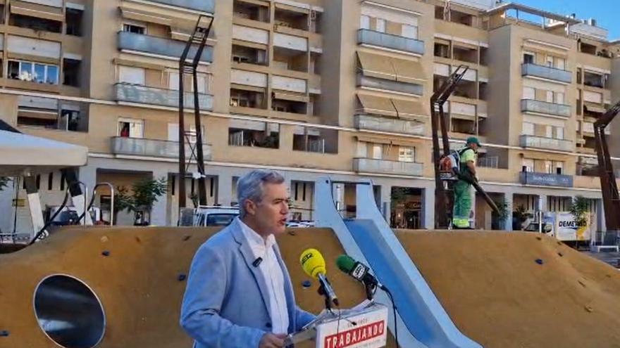 EN VÍDEO | El PSOE tacha de &quot;lamentable&quot; que el Ayuntamiento intente torpedear su rueda de prensa