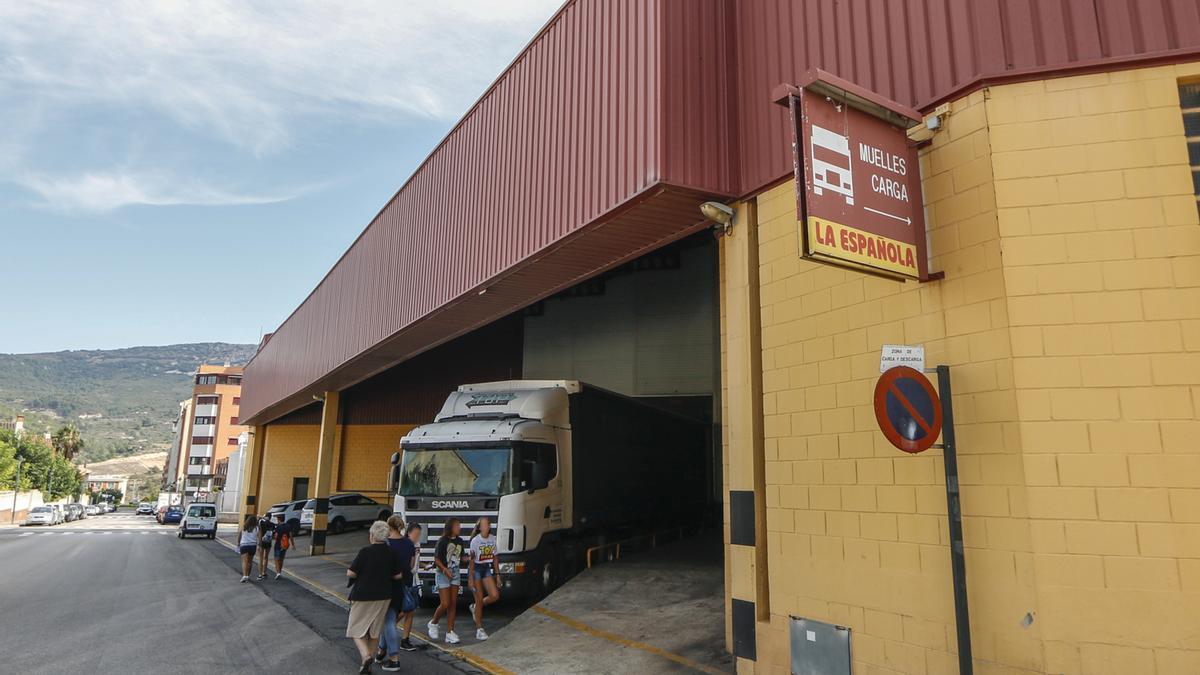 La fábrica de aceitunas La Española en Alcoy.