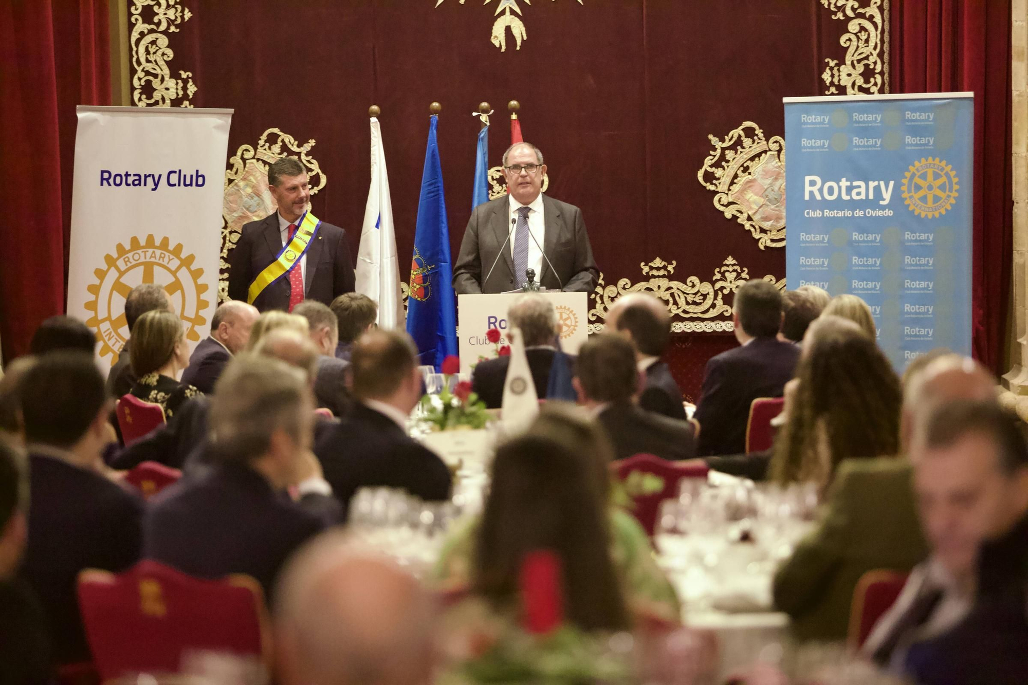 En imágenes: Entrega del premio "Paul Harris" del Rotary Club al empresario Álvaro Platero