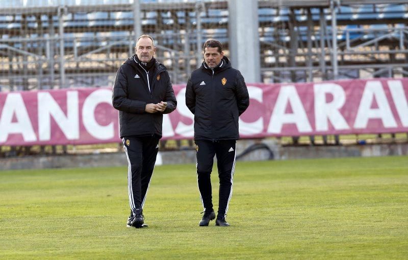 Entrenamiento del 15 de noviembre del Real Zaragoza