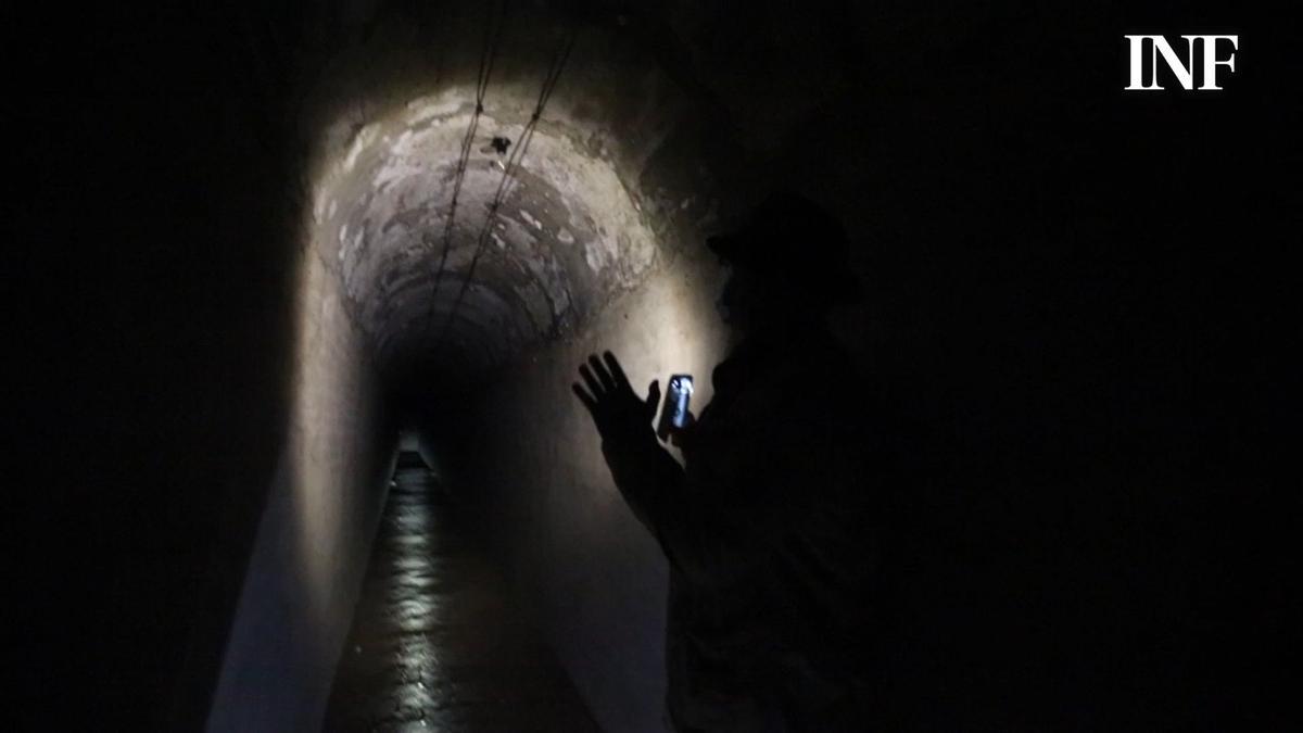 Vídeo: Así es el túnel que conecta el refugio antiaéreo de la Santa Faz con el convento de las monjas Agustinas