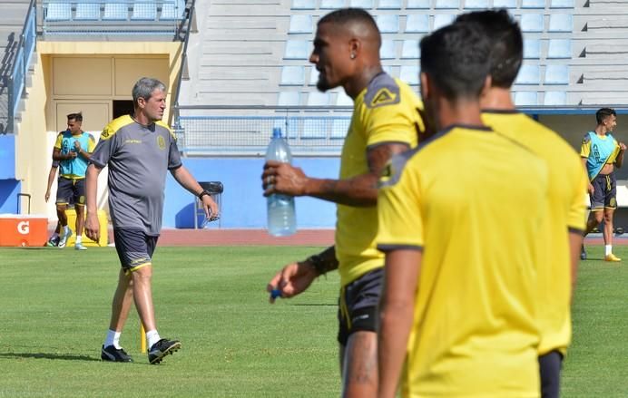 Primer entrenamiento de la UD Las Palmas