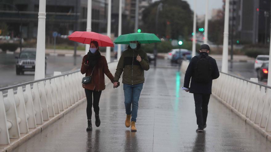 El tiempo en Valencia: lluvias fuertes en el litoral de Valencia