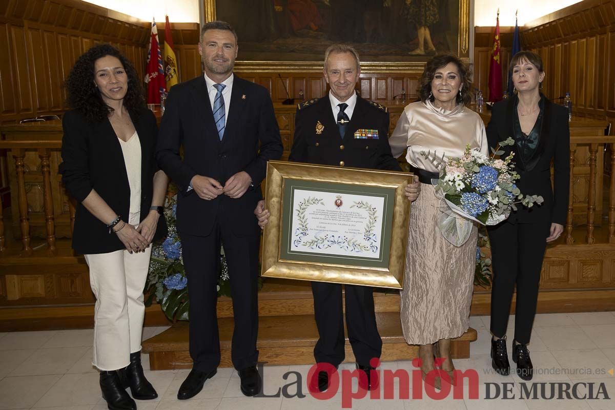 Alfonso Navarro es nombrado  'Hijo Predilecto de Caravaca'