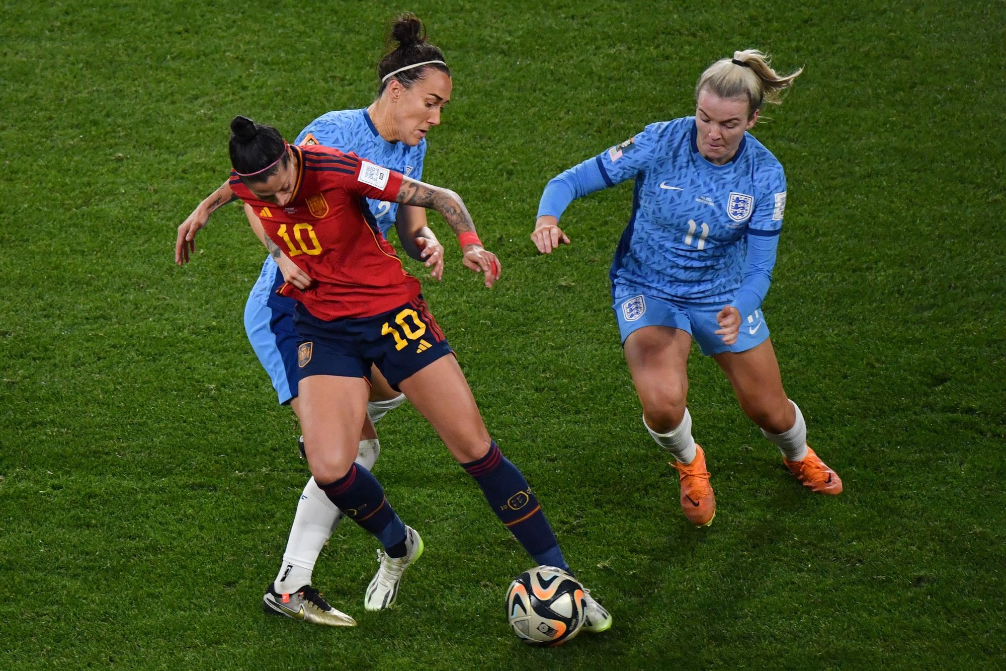 Les millors imatges de la selecció espanyola a la final del Mundial femení