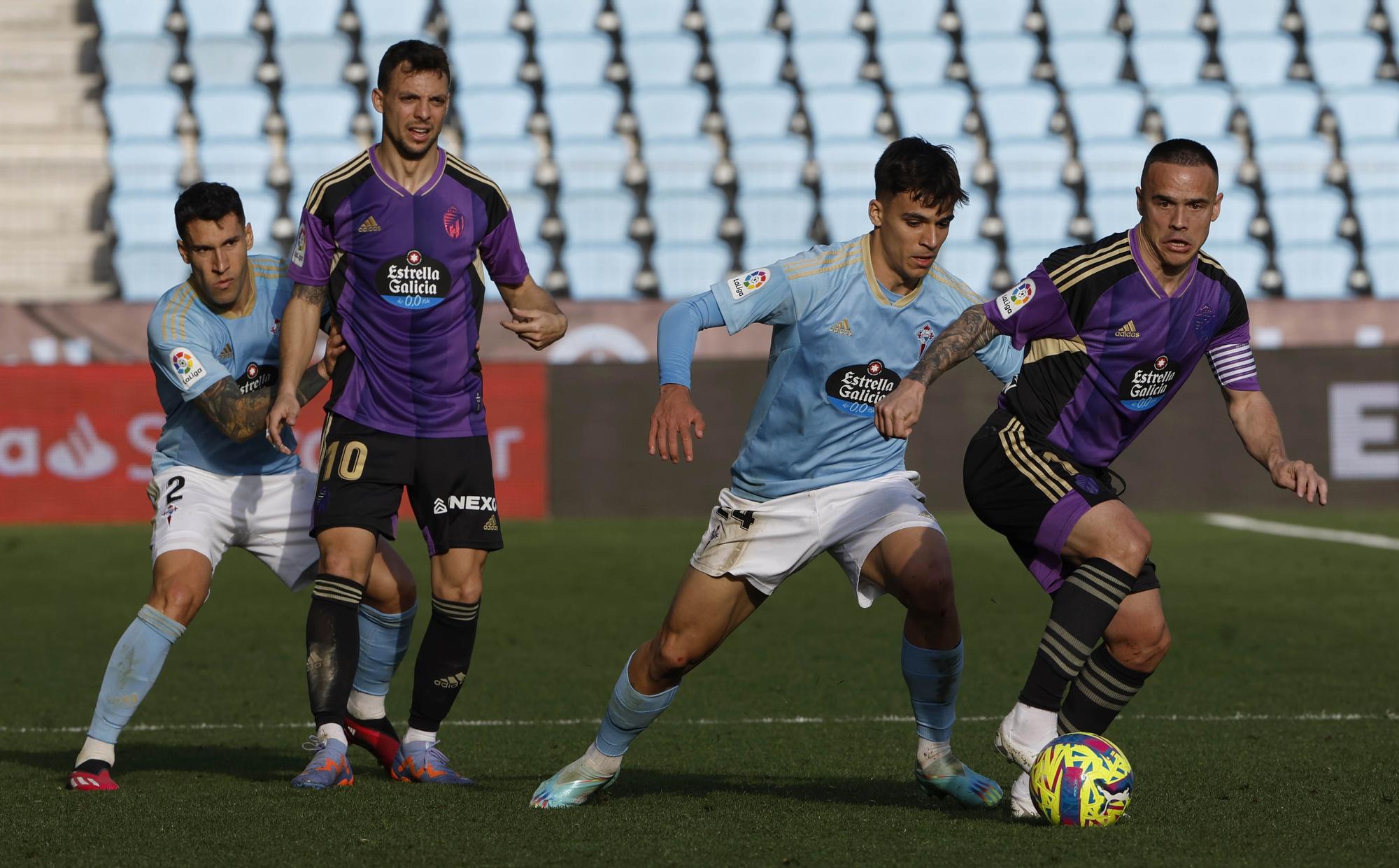 Las mejores imágenes del Celta-Valladolid (3-0)